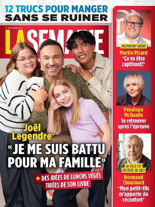 Title details for La Semaine by TVA Publications Inc. - Available